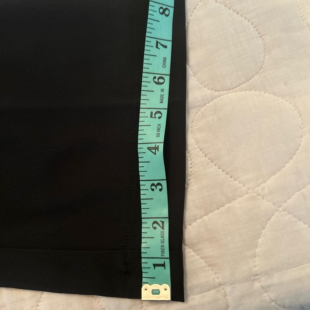 Nike Golf Women’s size 8 Fit Dry Black Dress Cropped Pants - Picture 9 of 9